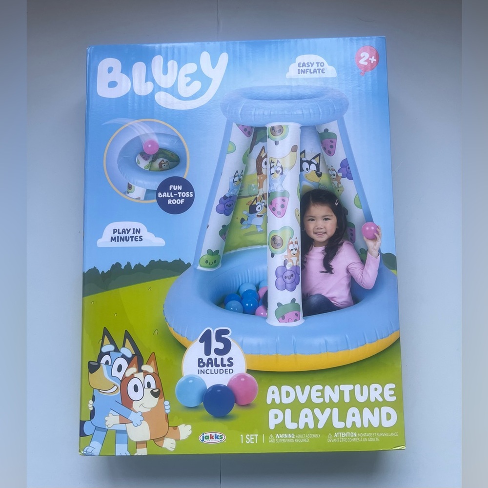 Bluey 15 Ball Playland